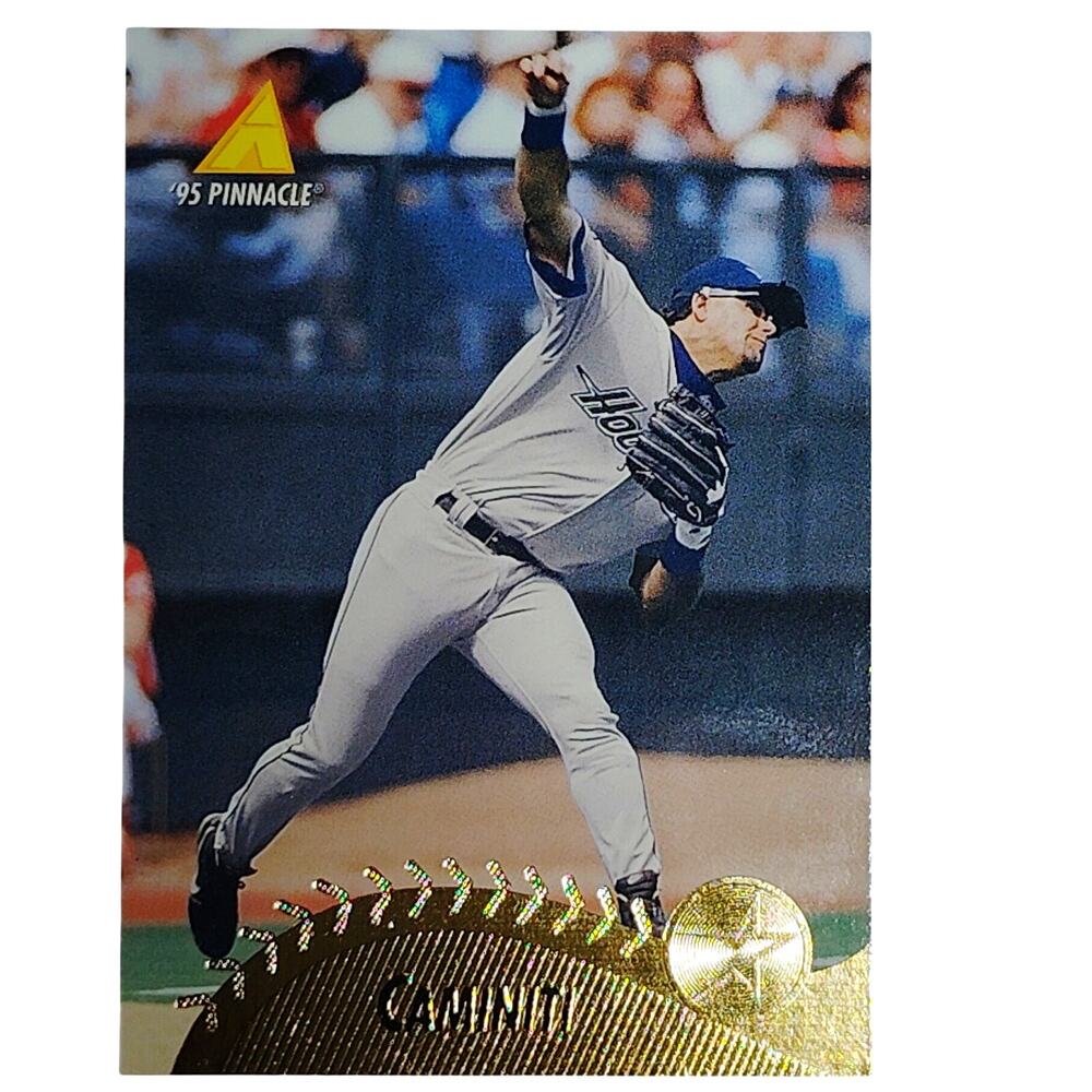 1995 Pinnacle Ken Caminiti Card #82 Houston Astros 3B VG/EX